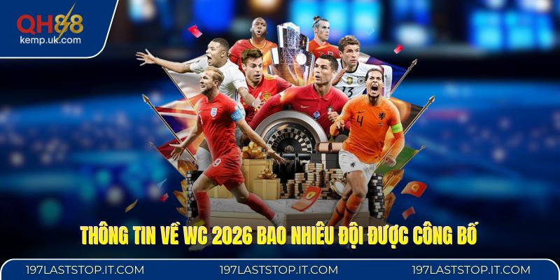 Thông tin về WC 2026 bao nhiêu đội được công bố chính thức